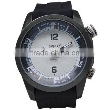 New Trend Silicon Band Big Case Brand Watch Factory China photo-6