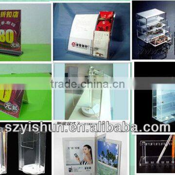 Hot sale Acrylic document display stand