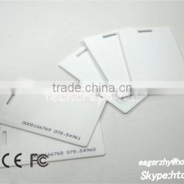 Clamshell Card Thick Proximity 125khz Card With Numbers Print Outside photo-5