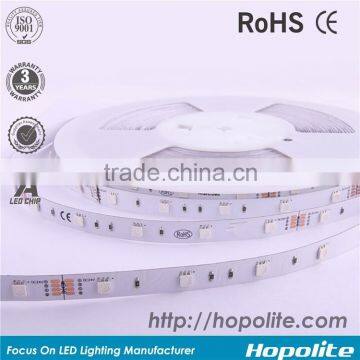Silicon Tube SMD5050 RGBW DC12V/DC24V 60LED/M LED ROPE LIGHT With IP65 Connector