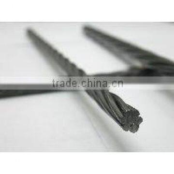 12.7mm,15.24mm,15.7mm Steel Strand for PC Strand