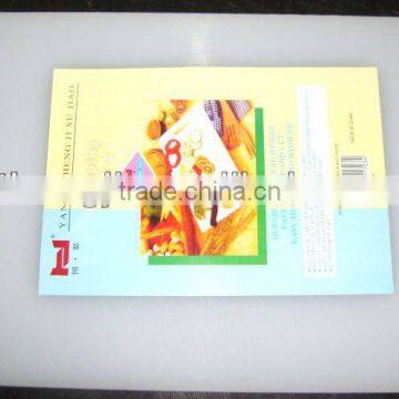 Carring Handle Homeuse Bread Cutting Board pe