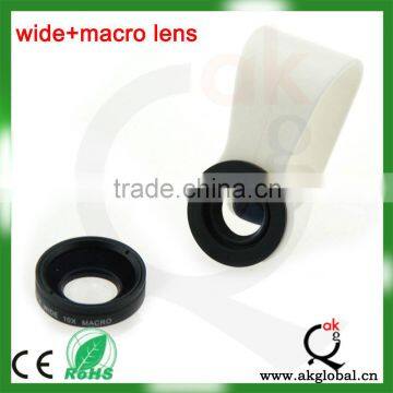 Mobile Phone Zoom Lens 10x Macro Lens no Dark Corner Shadow Wide-angle Lens for Iphone Samsung Htc Xiaomi photo-2