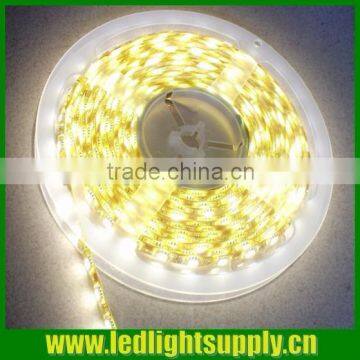 Shenzhen factory SMD5050 flexible and trimmable continuous length battery powered tape led light warm white color 60leds/m