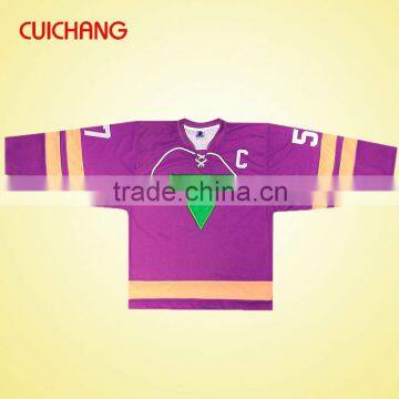 Team logo hockey jersey