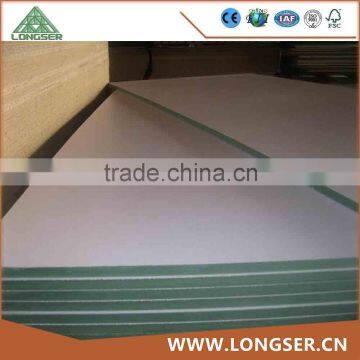 Cheap Price 18mm Waterproof White Melamine Faced Green MDF