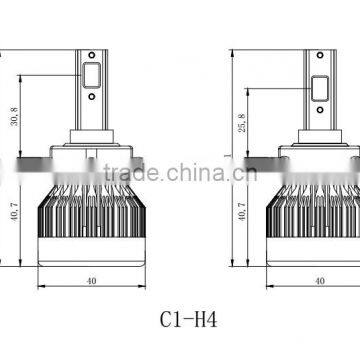 Motorcycle LED Headlight Kit Cool White 3000Lm LED Headlight photo-3