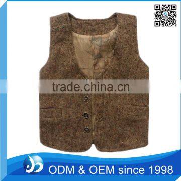 OEM Service Kids Vest Boys' Girl's Fashion Waistcoat