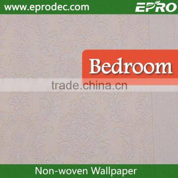 Easy-Cleaning paper back hot sales non woven wallpaper