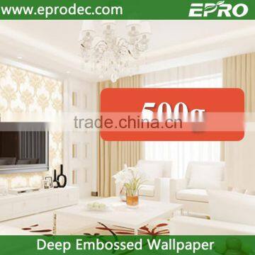 Latest elegant interior decoration wallpaper for tv background