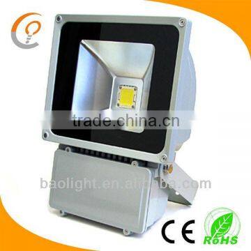 Portable lamp outdoor 80lm/W 80ra bridgelux led cob 80w floodlight