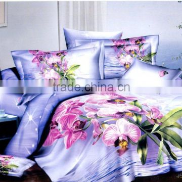 hot selling Cotton 3D printed bed sheet sets