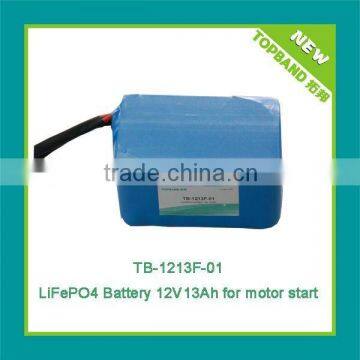 Lithium jump start battery12V13Ah for motorcycle