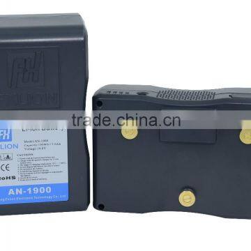 Li ion Battery AN-1900 for JVC ,Blackmagic ,RED,ALEXA