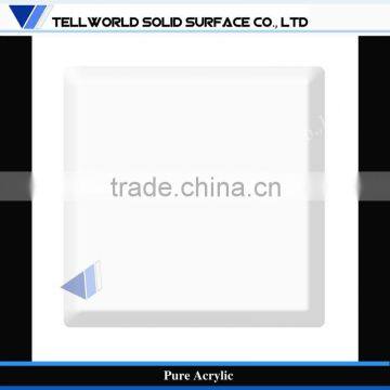 TW High quality solid surface sheet/ high gloss12mm acrylic sheet