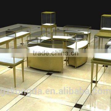 Black Wooden Watch Window Display Stand With Glasses photo-6