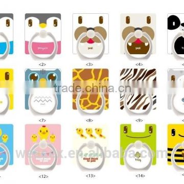 Cartoon Style Ring phone holder with hook