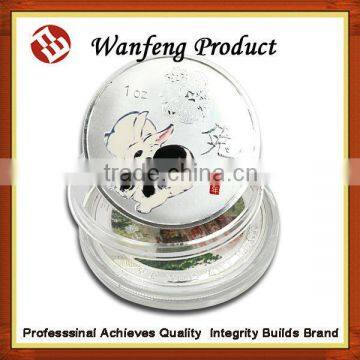 Professional customized metal coins with animal for sale