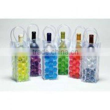 Acrylic wine cooler bucket wine bottle cooler bag without energy consumption