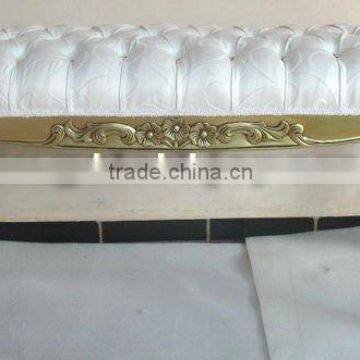 Antique French Stool - Wooden Bedroom Stool - Antique Furniture