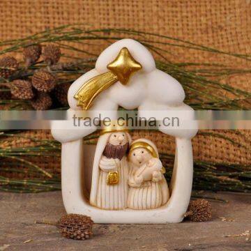 Nativity set polyresin religious crafts