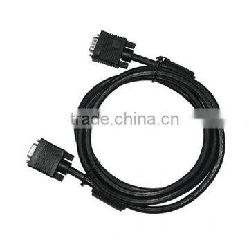 high quality 5M male to male vga cable with magnet ring