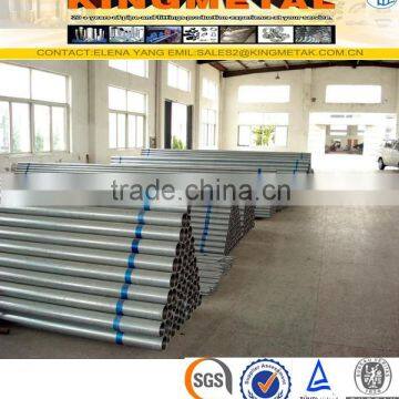 BS 1387 Q195 Glass B Welded Pre Galvanized Steel GI Pipe