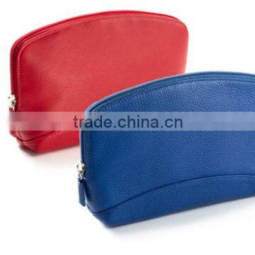 Kind Workmanship Genuine Leather Cosmetic Bag Small Hand Bag