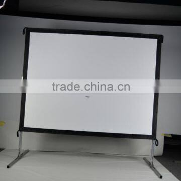 2016 quick folding curtain low price  projector screen fabric in China