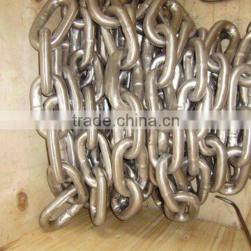 bright polished ss304 chain