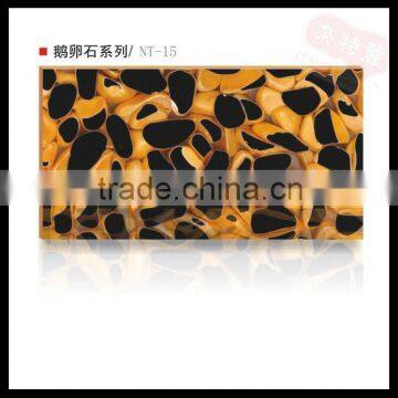 Resin Countertop Pebble Translucent Price of Acrylic Panel