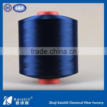 Hot sell 30D/24F polyester dty yarn,knitting yarn,knitted yarn,polyester yarn, for made covered yarn 2030
