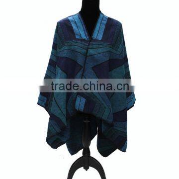 High quality girls super thick warm shawl winter wear