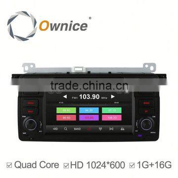 Ownice Quad core android 4.4 CAR navigation system For BMW E46 M3 325 support TV OBD wifi DAB mirror link canbus