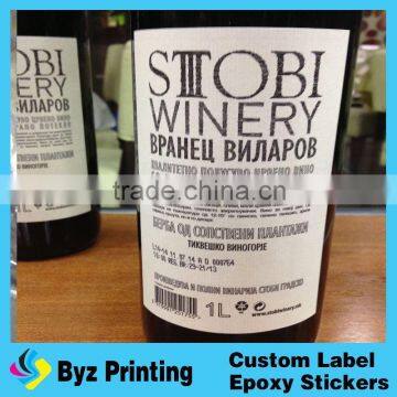 Hot stamping label stickers hot holographic foil printed label stickers