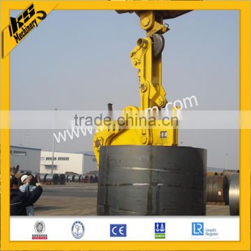 Vertical steel coil lifting clamp