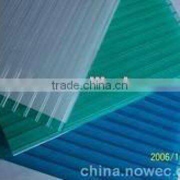 4mm -16mm bayer material polycarbonate hollow sheet for house building