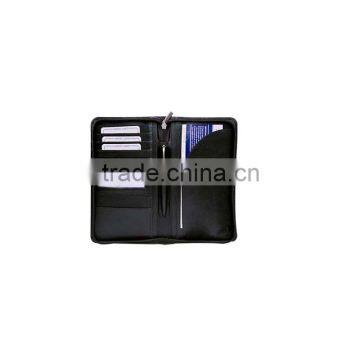 Travelling Pouch, Travel Wallet in Genuine Leather, Leather Passport Wallet for Travelling photo-2