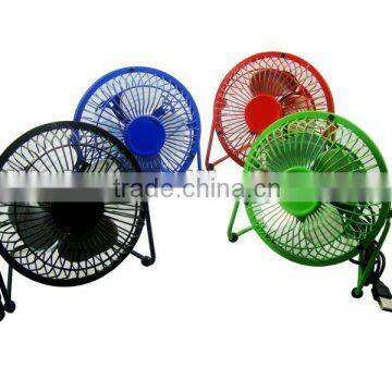 8 inch Metal Mini laptop Cooling Fan gift item with CE, FCC and RoHs