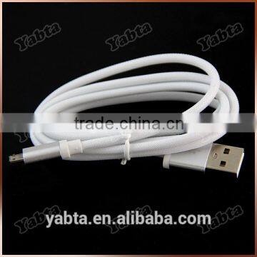 2A Stylish Steel Wire Mesh USB 2.0 Charge & Data Sync Cable for Iphone Lightn USB Data Cable photo-3