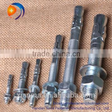 Carbon Steel Wedge Anchor expansion anchors