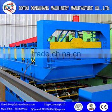 Metal roofing sheet double layer roll forming manufacturing machine