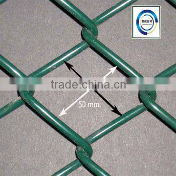 50*50mm Pvc Coated Welded Chain Link Fence Panels Anping Fence Factory