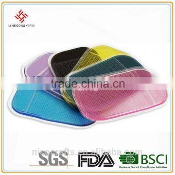 Customized colourful magic sticky pad anti-slip mat