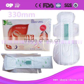 Female super absorbent day use anion sanitary towel