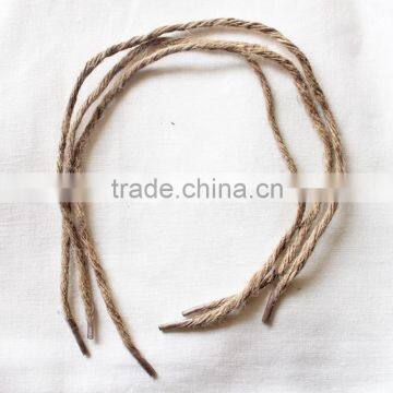 3-4mm jute rope handle with plastic barbs on each side