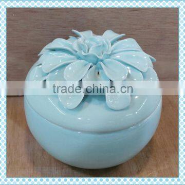 high quality ceramic cheap wholesale trinket box