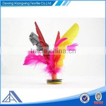 Outdoor sport cheap jianzi shuttlecock for sale