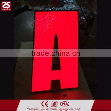 Waterproof building use 3D letter sign frontlit sign led alphabet letter