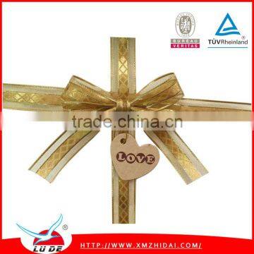 Cusomized all kinds of Decorative ribbon bow pre-made bow